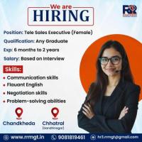 Tele Sales Executive Job Opening | Manpower Consultancy in Chandkheda & Chhatral