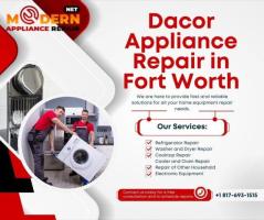 Smart Dacor Appliance Repair Fort Worth