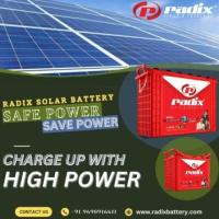 Reliable Solar Battery Manufacturer in India – Radix