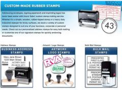 Custom Rubber Stamps - Personalized for You