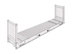 40ft flat rack containers for sale | LOTUS Containers