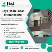 Boys Hostel near bit Bangalore