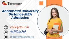 Annamalai University Distance MBA Admission