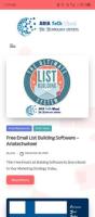 Free Email List Building Software – Ariatechwheel