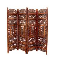 Leaf Design Wooden Room Divider RD