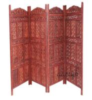 Aarsun Wooden Partition Leaf Carving