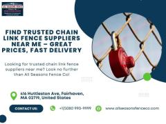 Find Trusted Chain Link Fence Suppliers Near Me – Great Prices, Fast Delivery