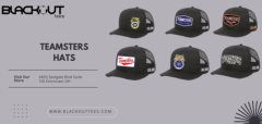 Teamsters Union Hats | Stylish and USA Made | Blackout Tees