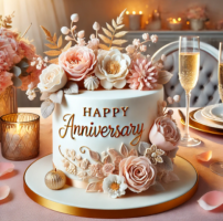 Elegant Anniversary Cakes for Every Celebration | Stunning Designs