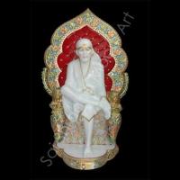 Order Divine Sai Baba White Marble Moorti At Affordabal Rates