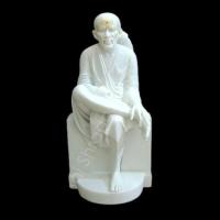 Order Divine Sai Baba White Marble Moorti At Affordabal Rates