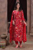 Browse Trendy Red Salwar Suits for 2025