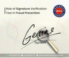 Finding the Most Reliable Lab for Signature Verification Forensics Test