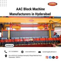 AAC Block Machine Manufacturers in Hyderabad | +91 76759 89961 | Buildmate