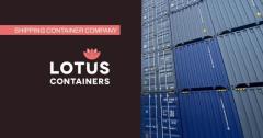 Buy shipping container | LOTUS Containers