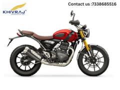 Traditional Scrambler 400 design with current power.