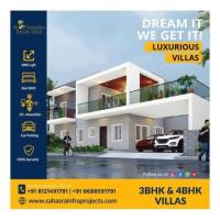 Sudireddypalli Road villas with Swimming Pool and Yoga Deck || SS Sahasra Palm Tree 3 and 4BHK Villa