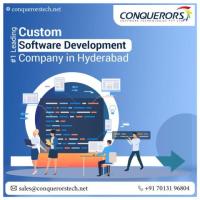 Custom Software Development Company In Hyderabad | +91 701 319 6804| Conquerors Tech