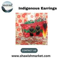 Stunning Indigenous Earrings from Shawish Market