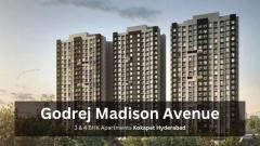 Invest in Godrej Madison Avenue 3 and 4 BHK Apartments