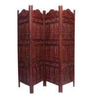 aarsun 4 Panel Room Divider in Sheesham Wood