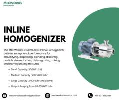 Lab Model Inline Homogenizer