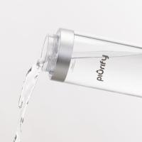 Silver PIURIFY Hydrogenator Bottle – Sleek and Sophisticated Hydration