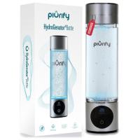 Silver PIURIFY Hydrogenator Bottle – Sleek and Sophisticated Hydration