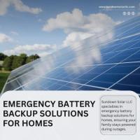 Emergency Battery Backup for Homes