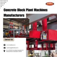 Concrete Block Plant Machines Manufacturers | +91 76759 89961 | Buildmate