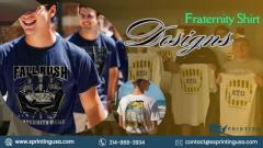 How To Create Fraternity Shirt Designs?