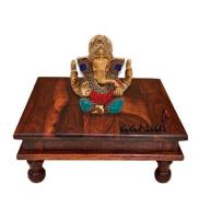 Aarsun Handcrafted Pooja Chowki for Ganesh Chaturthi