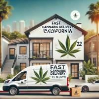 Fast cannabis delivery in California