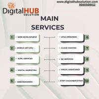 Digital Hub Solution is providing Website Development, Mobile app Development, Digital Marketing, AI