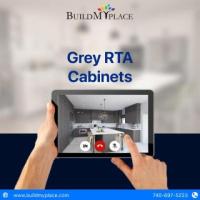 Add Sophistication with Grey RTA Cabinets