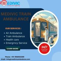 Book Medivic Train Ambulance Service in Kolkata at low charges