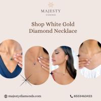 Shop White Gold Diamond Necklace from Majesty Diamonds