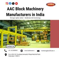 AAC Block Machinery Manufacturers in India | +91 76759 89961 | Buildmate