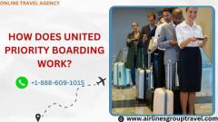 How does United priority boarding work?