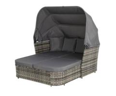 Gardeon Outdoor Sun Lounge & Wicker Sofa Patio Set