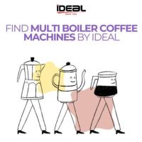 Find Multi Boiler Coffee Machines by Ideal