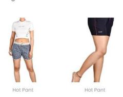 Regular Hot Pants For Women