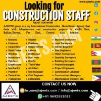 Construction Recruitment Agency in India, Nepal, Bangladesh