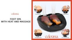 Foot Spa with Heat and Massage – Ultimate Relaxation for Your Feet – Celesana